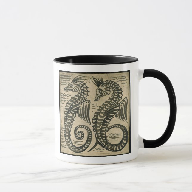 Mug Hippocampe (la semaine sur le papier) (Droite)
