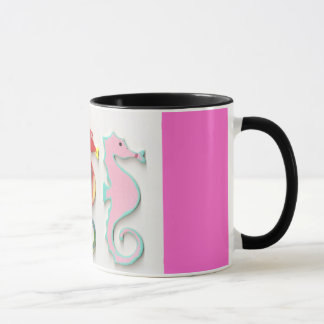 MUG HIPPOCAMPES D'ARC-EN-CIEL