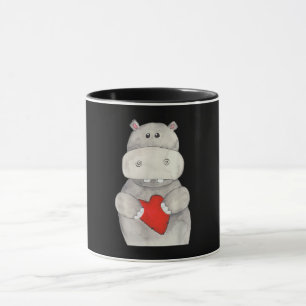 Mug Hippopotame de l'Hippopotame  Love Hippo