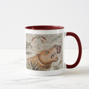 Mug Hippopotame, mosaïque du Nil, Chambre du faune