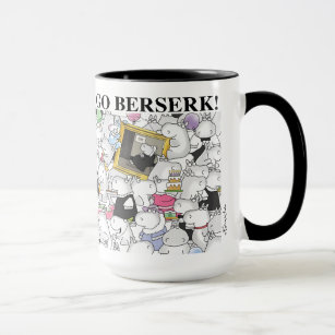 Mug HIPPOS GO BERSERK ! Sandra Boynton