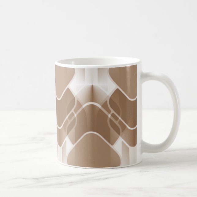 Mug Hipster Rétro, Mocha (Droite)