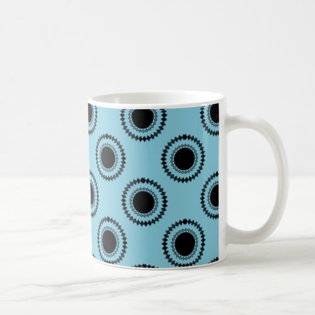 Mug Hipster, Turquoise (Droite)