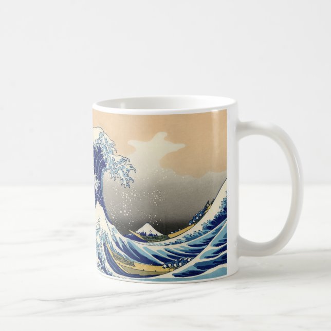 Mug Hiroshige La Grande Vague De Kanagawa (Droite)