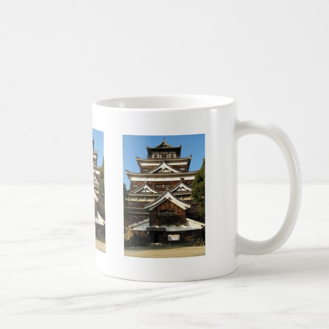 Mug Hiroshima Castle 広 島 城, Hiroshima, Japon (Droite)