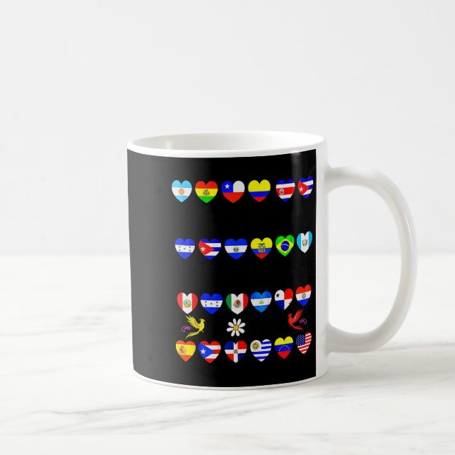Mug Hispanic Heritage Month National Latino Countries  (Droite)