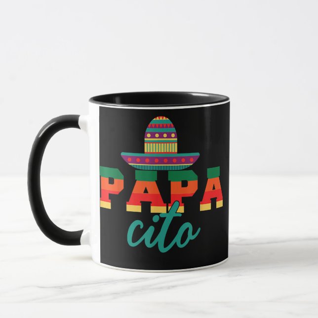 Mug Hispanique Espagnol Latin Père Latino Papa Cito (Gauche)