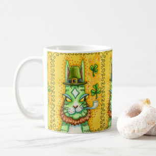 MUG HISS N'FITZ LEPRECHAUN, ST. CHAT AMUSANT DE LA JOU