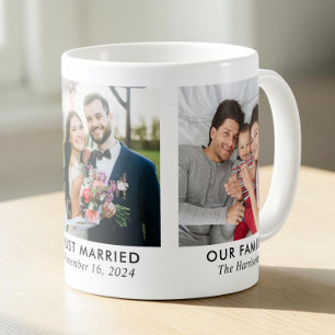 Mug Histoire d'amour personnalisée 3 Photo Famille