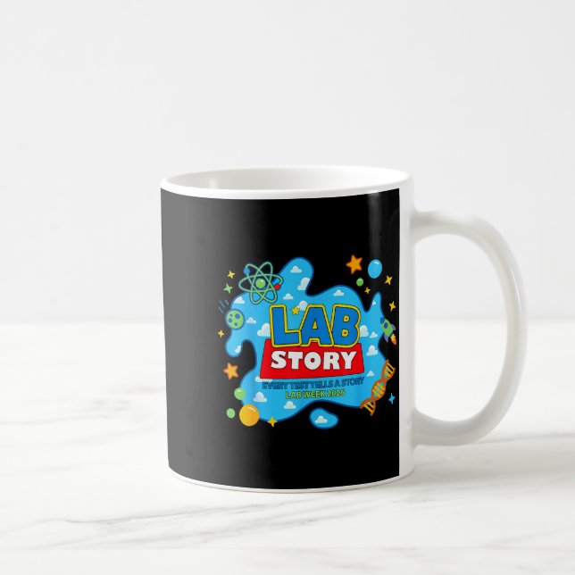 Mug Histoire de laboratoire Semaine du laboratoire 202 (Droite)