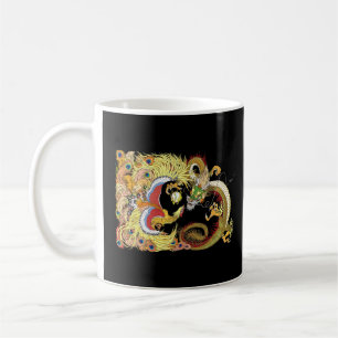 Mug Histoire de l'Asie Dragon Phoenix avec Pearl Chine