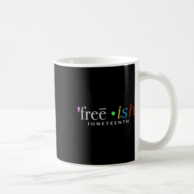 Mug Histoire des Noirs Libres JunetDix Fête Drôle (Droite)