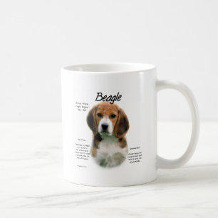Mug Histoire du beagle ; Tout sur les Beagles