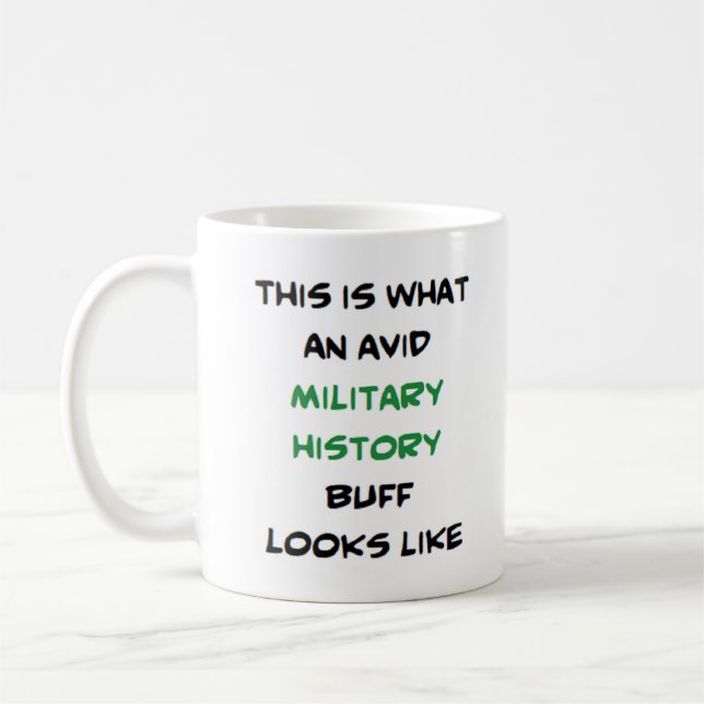 Mug histoire militaire, avide (Gauche)