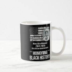 Mug Histoire noire avec 1ère infirmière afro-américain