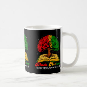Mug Histoire noire honorant le passé inspirant l'aveni