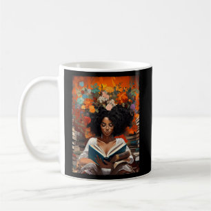 Mug Histoire noire Livre de lecture instruit Melanin Q