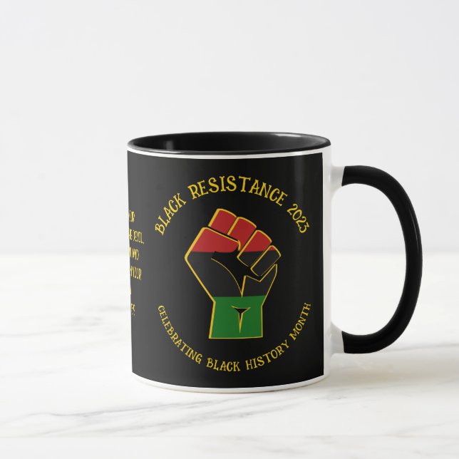 Mug HISTOIRE NOIRE MOIS Résistance 2023 (Droite)
