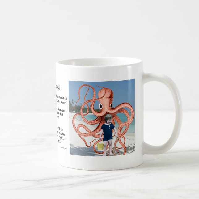 Mug Histoires stupides : Manger de l'homme de café de  (Droite)
