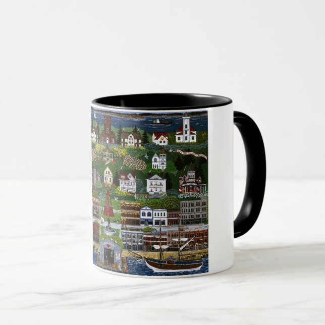 Mug Historic Port Townsend, Washington (Devant droit)