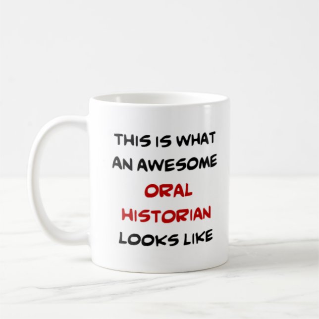 Mug historien oral, génial (Gauche)