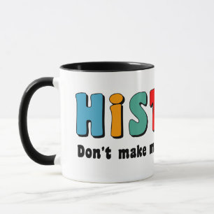 Mug Historique des répétitions colorées