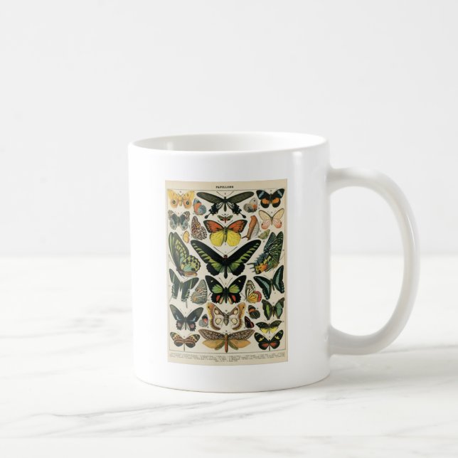 Mug History naturel Butterfly (Droite)