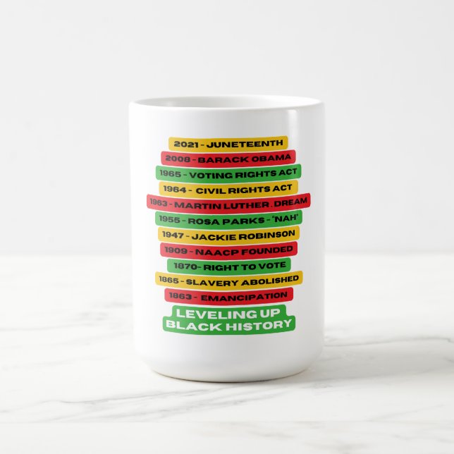 Mug Hiveling Up Black History Timeline (Centre)