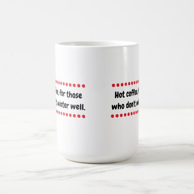 Mug hiver chaud (Centre)