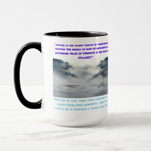 Mug hiver confort saisonnier (Gauche)