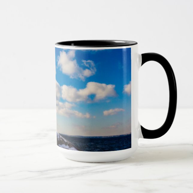 Mug Hiver du phare | en crique de Peggy, la (Droite)