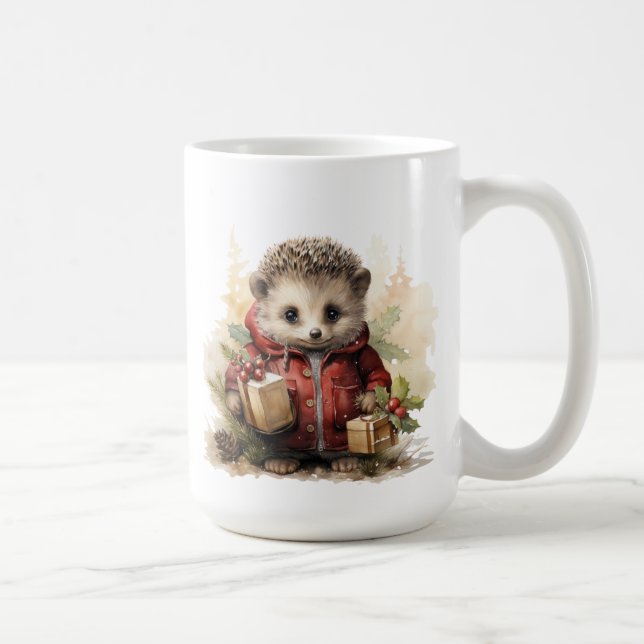 Mug Hiver Hérisson (Droite)