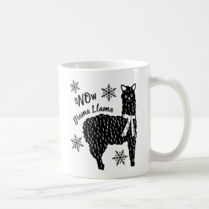Mug Hiver Neige Drôle Drama Llama