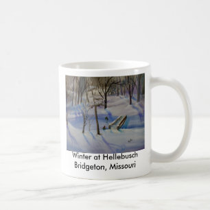 Mug Hiver Sleding, hiver chez HellebuschBridgeton,…