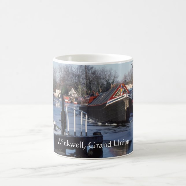 Mug Hiver sur le canal grand des syndicats (Centre)