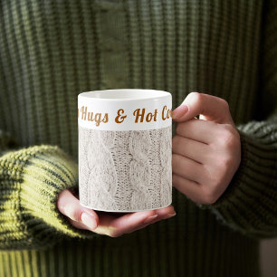 Mug Hiver sur mesure   Hugs et cacao chaud