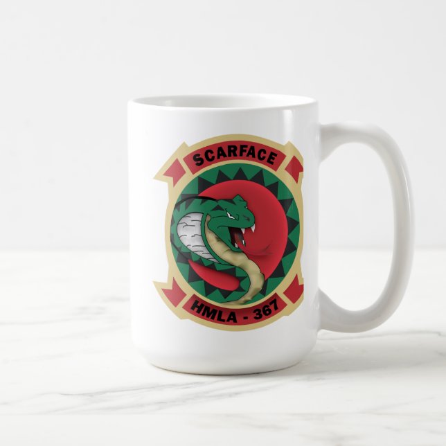 Mug HMLA-367 "Scarface " (Droite)