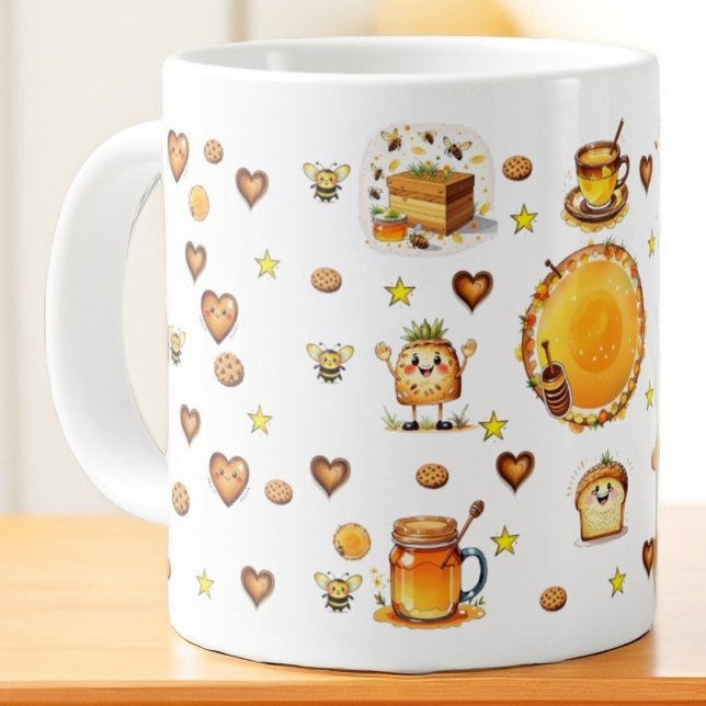 Mug Hnoey 🍯 💛 🥨 (Créateur téléchargé)