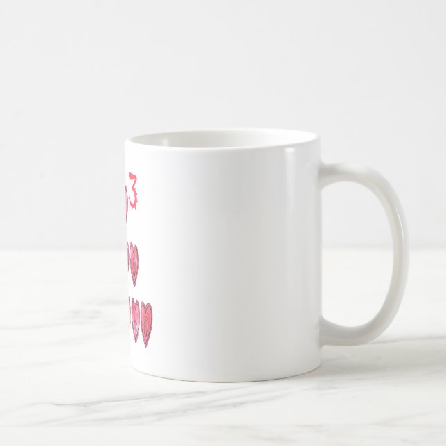 Mug Ho Ho Ho Collection Coeurs. (Droite)