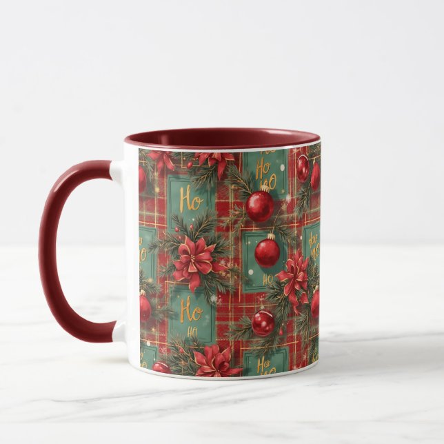 Mug  Ho-Ho-Ho, Noël, Auteur Natasha Nous  (Gauche)
