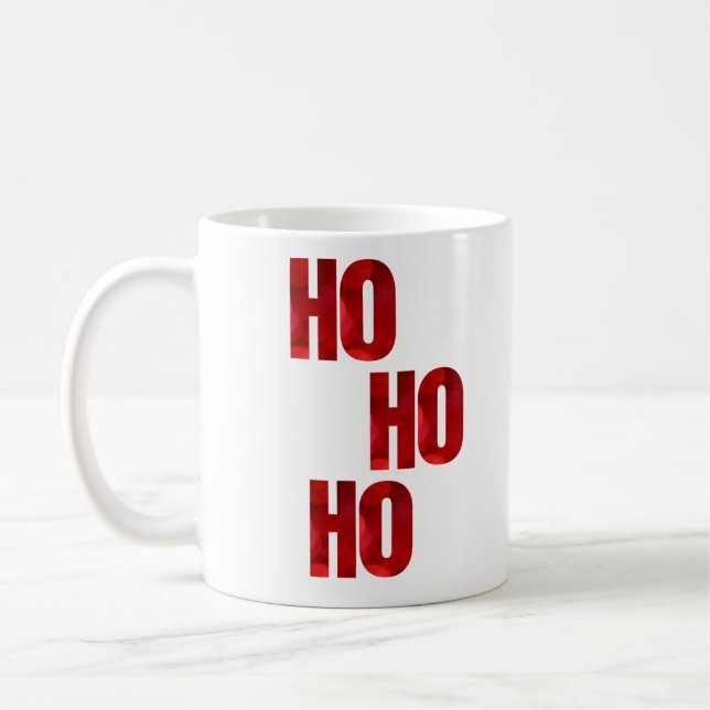 Mug Ho Ho Ho Red Starlight Noël (Gauche)