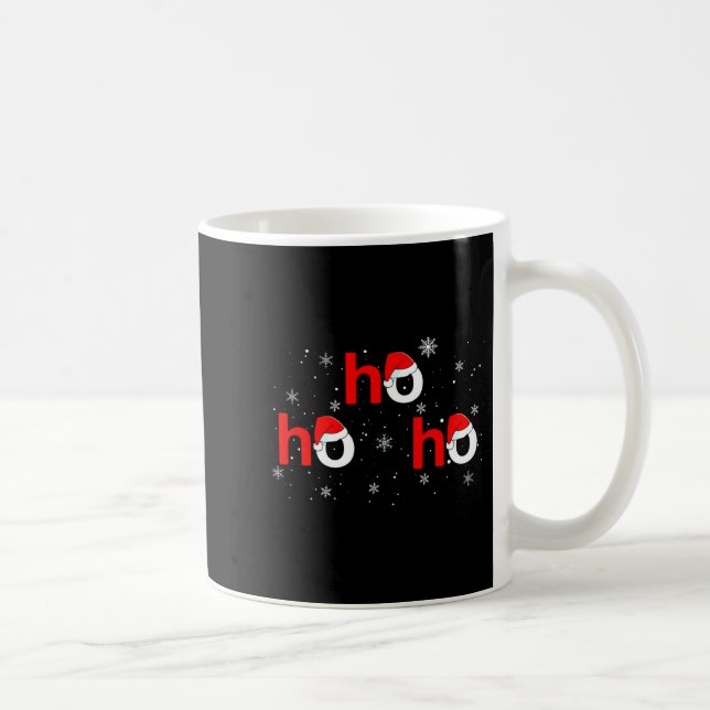 Mug Ho Ho Ho Santa Christmas Pajamas Funny Adults Kids (Droite)