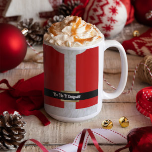 Mug Ho Ho H'Omigosh Boug de Noël personnalisable