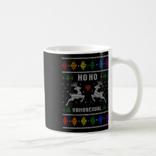 Mug Ho Ho Homoual Gay Xmas Pride laids Noël Sweat