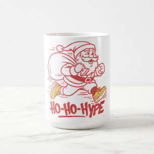 Mug "Ho-Ho-Hype - Basket Père Noël Streetwear