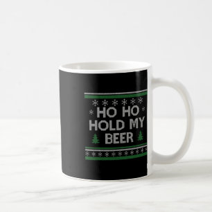 Mug Ho Ho Tenir Ma Bière Père Noël Vilain Noël Boire S