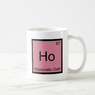 Mug Ho - pièce en t de symbole d'élément de chimie de