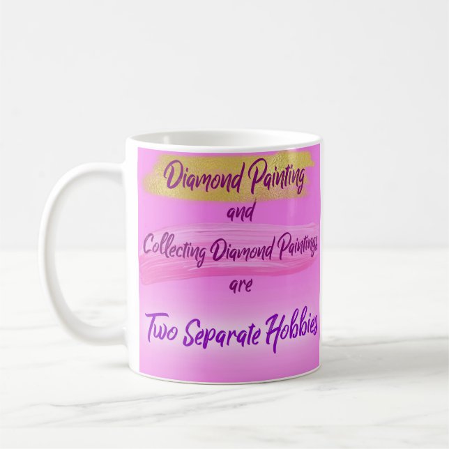 Mug Hobby De Peinture De Diamant (Gauche)