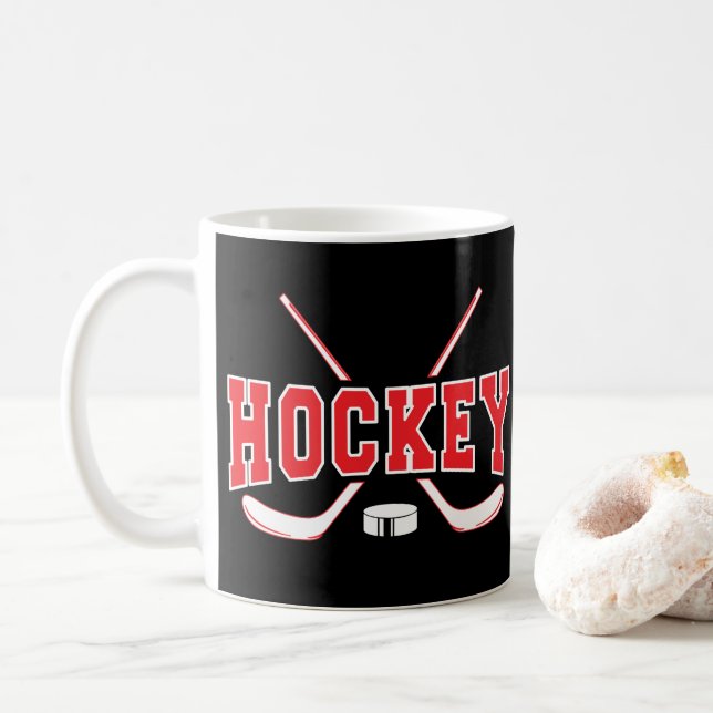 Mug Hockey (Avec donut)