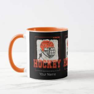 Mug Hockey Casque Joueur Vintage Entraîneur De Jeu Ou 